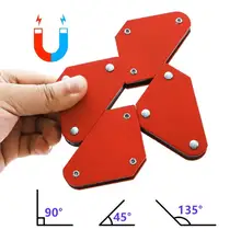 1pc 45-135 Degrees Mini Magnetic Welding Holder Set Multi-angle Welding Positioner Fixed Angle Soldering Locator Tools
1pc 45-135 Degrees Mini Magnetic Welding Holder Set Multi-angle Welding Positioner Fixed Angle Soldering Locator Tools