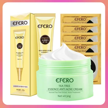 Tea Tree Extract Face Cream Repair Acne Treatment Anti Wrinkle Eye Cream Remove Dark Circles Eye Mask Collagen Patches Gel Pad
Tea Tree Extract Face Cream Repair Acne Treatment Anti Wrinkle Eye Cream Remove Dark Circles Eye Mask Collagen Patches Gel Pad
