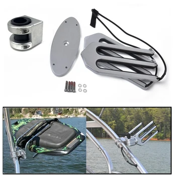 Towers Quick Release Wakeboard & Surfboard Tower Rack - Polished, Silver, Anodized, Fits Clamp Tubing Sizes 48mm 1 7/8 inch
Towers Quick Release Wakeboard & Surfboard Tower Rack - Polished, Silver, Anodized, Fits Clamp Tubing Sizes 48mm 1 7/8 inch