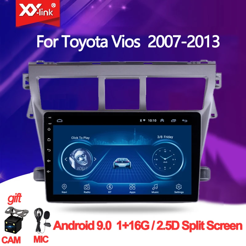 9 inch Android 9.0 car dvd Multimedia player for Toyota Vios Yaris 2007-2013 Belta gps navigation car Radio stereo no 2 din dvd
9 inch Android 9.0 car dvd Multimedia player for Toyota Vios Yaris 2007-2013 Belta gps navigation car Radio stereo no 2 din dvd