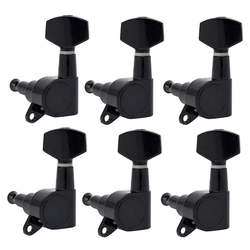 Guitar Sealed Small Peg Tuning Pegs Tuners Machine Heads For Acoustic Electric Guitar Guitar Parts( Black 6L ) 
Guitar Sealed Small Peg Tuning Pegs Tuners Machine Heads For Acoustic Electric Guitar Guitar Parts( Black 6L )