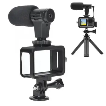 Action Sport Camera Selfie Accessory Microphone 3.5mm USB-C Audio Adapter Protection Frame Tripod for OSMO ACTION
Action Sport Camera Selfie Accessory Microphone 3.5mm USB-C Audio Adapter Protection Frame Tripod for OSMO ACTION