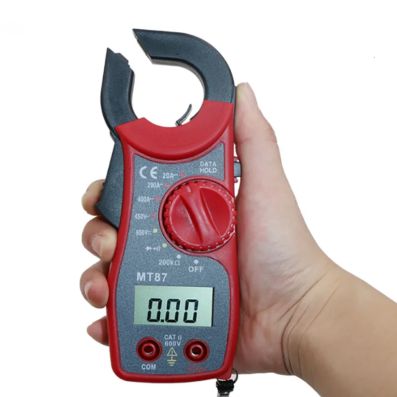 87 MT LCD Digital Clamp Meter Voltmet Electric Voltage Teste Electrical Multimeter AC/DC
87 MT LCD Digital Clamp Meter Voltmet Electric Voltage Teste Electrical Multimeter AC/DC