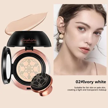 Air Cushion Mushroom Head Cushion Cc Cream Concealer Moisturizing Brighten Makeup Long-lasting Moisturizing Liquid Foundation
Air Cushion Mushroom Head Cushion Cc Cream Concealer Moisturizing Brighten Makeup Long-lasting Moisturizing Liquid Foundation
