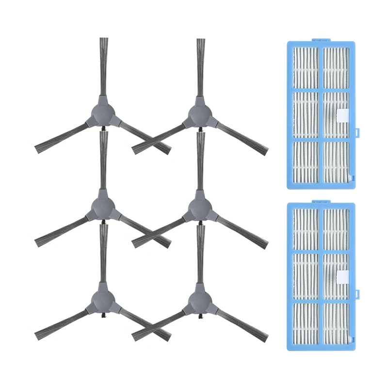 -Suitable for Coredy 3500 R3500 R3500S Robot Vacuum Cleaner Replacement Kit, 6 Side Brush and 2 Filter
-Suitable for Coredy 3500 R3500 R3500S Robot Vacuum Cleaner Replacement Kit, 6 Side Brush and 2 Filter