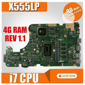 with i7 cpu X555LP REV 1.1 Motherboard 4GB RAm For Asus X555L X555LD X555LDB X555LJ X555LF X555LI laptop Mainboard motherboard 
with i7 cpu X555LP REV 1.1 Motherboard 4GB RAm For Asus X555L X555LD X555LDB X555LJ X555LF X555LI laptop Mainboard motherboard