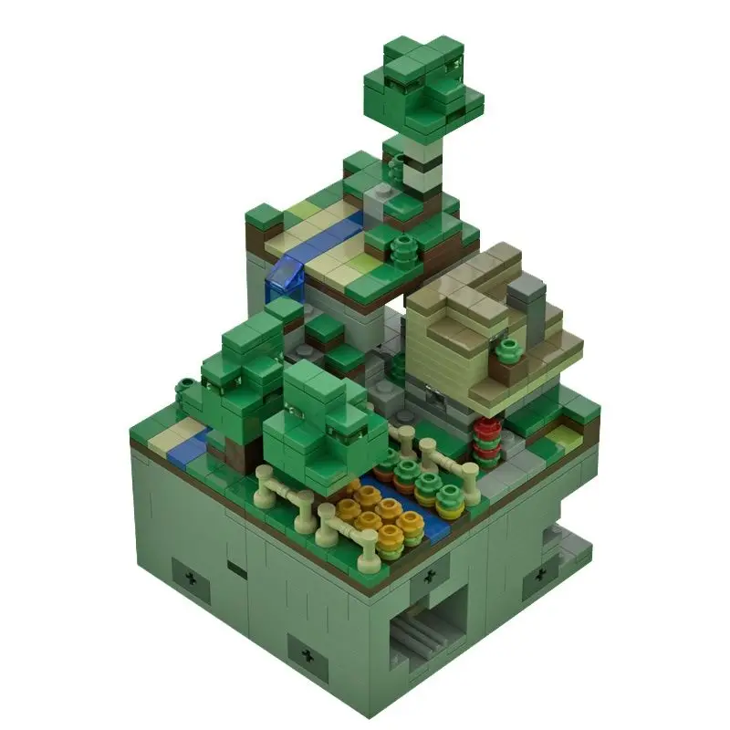 Конструктор MOC Our World лесная сцена Классические Приключения | Игрушки и хобби