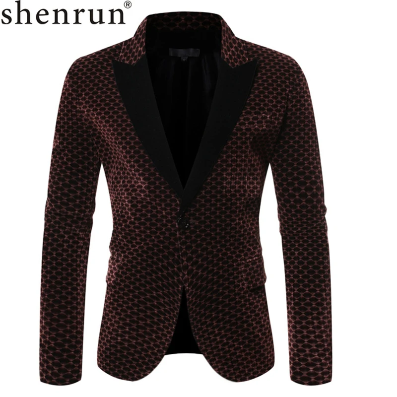 Shenrun Men Blazers Autumn Winter Suit Jackets Corduroy Red Coffee Navy Blue Gray Fashion Tuxedo Jacket Party Prom Dress Singer
Shenrun Men Blazers Autumn Winter Suit Jackets Corduroy Red Coffee Navy Blue Gray Fashion Tuxedo Jacket Party Prom Dress Singer
