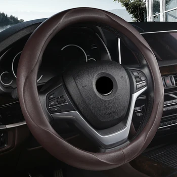 Car Steering Wheel Cover Skidproof Auto Steering- wheel Cover Anti-Slip Universal Embossing Leather Car-styling
Car Steering Wheel Cover Skidproof Auto Steering- wheel Cover Anti-Slip Universal Embossing Leather Car-styling