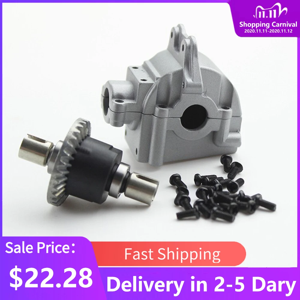 2 Set Metal Differential+Metal Gear Box for Wltoys 144001 1/14 4WD High Speed Racing RC Car Vehicle Models Parts
2 Set Metal Differential+Metal Gear Box for Wltoys 144001 1/14 4WD High Speed Racing RC Car Vehicle Models Parts