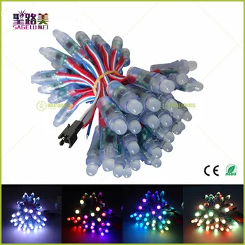 Free shipping 50pcs/lot DC12V 12mm WS2811 2811 IC RGB Led Module String Lighting Waterproof Digital Full Color LED Pixel Light
Free shipping 50pcs/lot DC12V 12mm WS2811 2811 IC RGB Led Module String Lighting Waterproof Digital Full Color LED Pixel Light