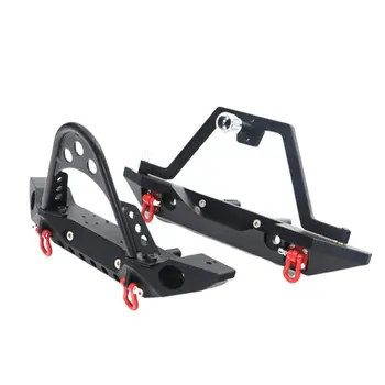 Hot Aluminum Front Rear Bumper Bull Bar W/ Spare Tire Carrier For 1:10 Axial SCX10 JEEP SCX10 II 90046 90047 TRX-4 TRX4 RC Car
Hot Aluminum Front Rear Bumper Bull Bar W/ Spare Tire Carrier For 1:10 Axial SCX10 JEEP SCX10 II 90046 90047 TRX-4 TRX4 RC Car