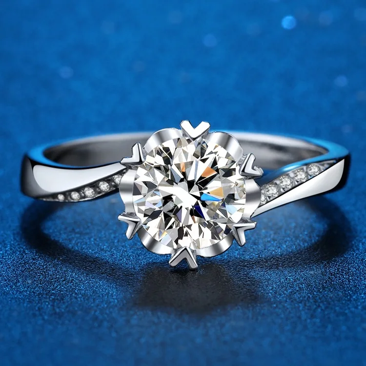 Wholesale Fine Jewelry Factory High Quality Real S925 Sterling Silver snowflake Rings Finger Ring Jewel accessories Wedding
Wholesale Fine Jewelry Factory High Quality Real S925 Sterling Silver snowflake Rings Finger Ring Jewel accessories Wedding