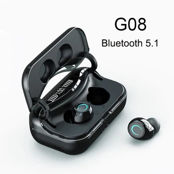 G08 tws Bluetooth Earphone Touch Control Wireless Headsets HiFi IPX7 Waterproof Earbuds Headset with LED Display Charging Box
G08 tws Bluetooth Earphone Touch Control Wireless Headsets HiFi IPX7 Waterproof Earbuds Headset with LED Display Charging Box