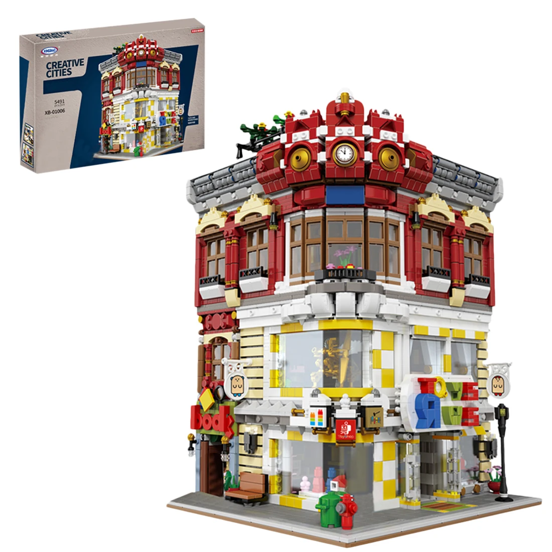 5491Pcs MOC Realistic Large Bookstore Style Landscape Architecture DIY Model Small Particle Building Blocks Educational Toy Set
5491Pcs MOC Realistic Large Bookstore Style Landscape Architecture DIY Model Small Particle Building Blocks Educational Toy Set