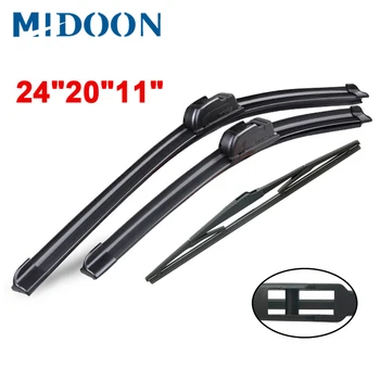 MIDOON Wiper Front & Rear Wiper Blades Set Kit For Kia Sorento MK2 2010 - 2014 Windshield Windscreen Rear Window 24"+20"+11"
MIDOON Wiper Front & Rear Wiper Blades Set Kit For Kia Sorento MK2 2010 - 2014 Windshield Windscreen Rear Window 24"+20"+11"