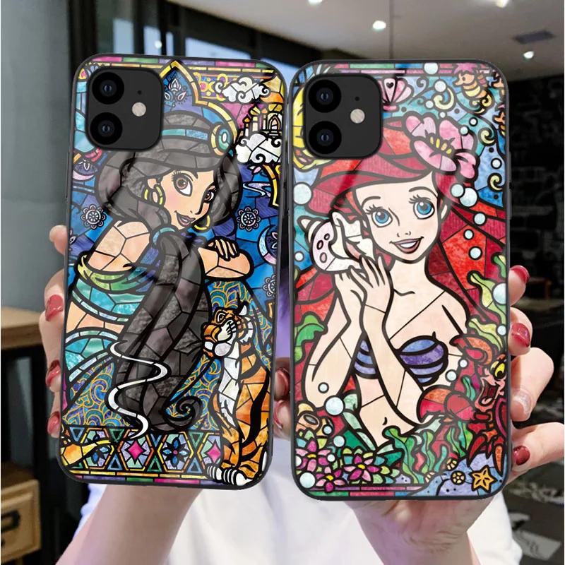 Cute cartoon Tinkerbel Tempered Glass Case for iPhone 11 Pro Max 6S 7 8 Plus X XS Max XR Snow White Princess Cover For iPhone 11
Cute cartoon Tinkerbel Tempered Glass Case for iPhone 11 Pro Max 6S 7 8 Plus X XS Max XR Snow White Princess Cover For iPhone 11