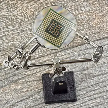 Helping Hands Magnifier Glass Stand with Alligator Clips 4x Magnifying Lens Tool Helping Hand Magnifer with Stand Station
Helping Hands Magnifier Glass Stand with Alligator Clips 4x Magnifying Lens Tool Helping Hand Magnifer with Stand Station