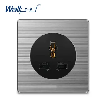 Wallpad 2020 MF Socket Multifunction Wall Power Socket Electric Outlet Silver Stainless Steel Panel For Home
Wallpad 2020 MF Socket Multifunction Wall Power Socket Electric Outlet Silver Stainless Steel Panel For Home