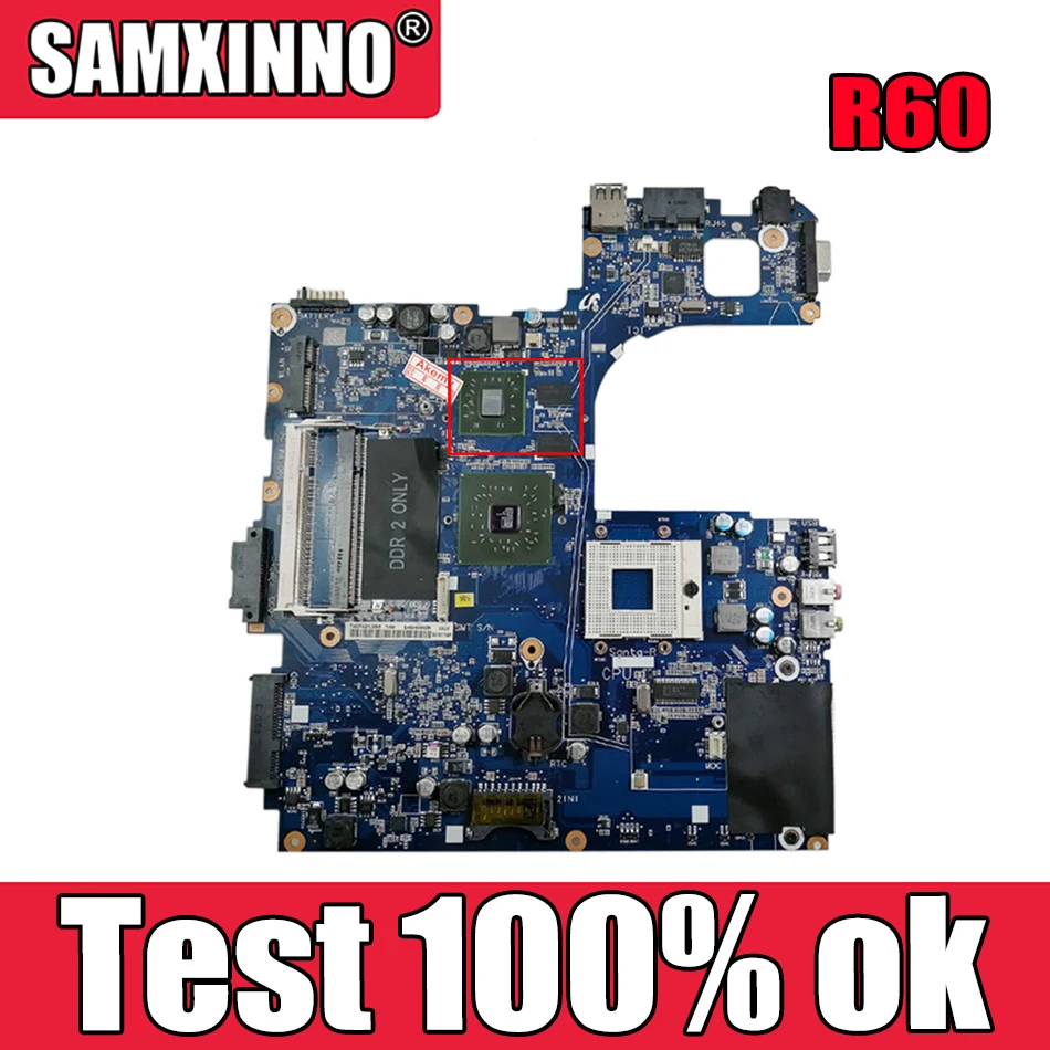 AKEMY для Samsung R60 NP-R60 Материнская плата ноутбука X2300 графика Бесплатная процессор