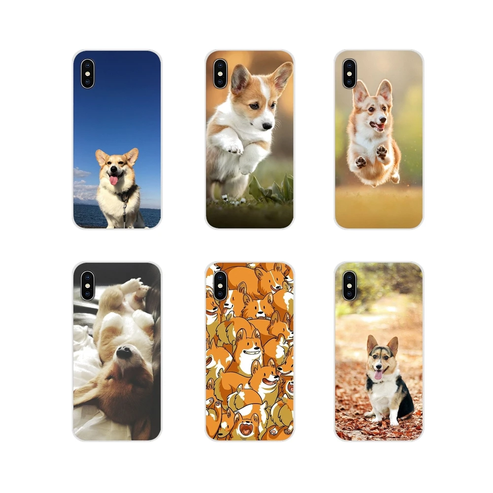 For Xiaomi Redmi Note 3 4 5 6 7 8 Pro Mi Max Mix 2 2S Pocophone F1 Sleeping Pembroke Welsh Corgi Dog puppy Mobile Phone Covers | Мобильные