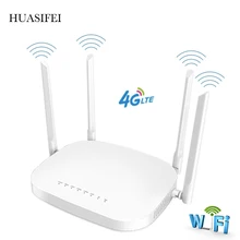 HUASIFEI 4g lte router with sim card 4G CPE wireless sim router 300mbps CAT4 mobile router 4g sim card 4 LAN port 32 users
HUASIFEI 4g lte router with sim card 4G CPE wireless sim router 300mbps CAT4 mobile router 4g sim card 4 LAN port 32 users