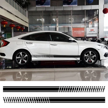 2pcs DIY Striped Car Sticker For Audi, BMW, Ford, Volkswagen, Renault, Vinyl Film Stickers, Universal Car Tuning, Accessories
2pcs DIY Striped Car Sticker For Audi, BMW, Ford, Volkswagen, Renault, Vinyl Film Stickers, Universal Car Tuning, Accessories