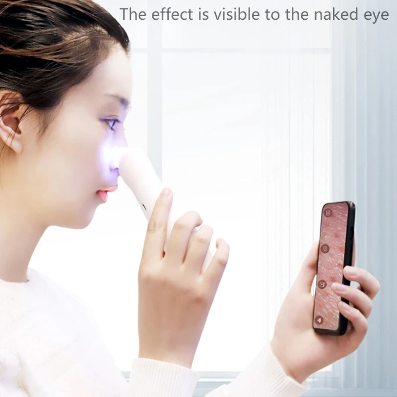 Electric Pore Cleaner Smart Camera Visible Blackhead Remover Acne Comedones Vacuum Extractor Cleansing Instrument
Electric Pore Cleaner Smart Camera Visible Blackhead Remover Acne Comedones Vacuum Extractor Cleansing Instrument