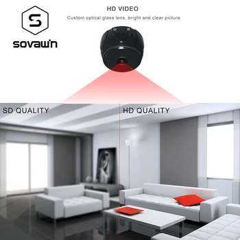 SOVAWIN Mini Cam WIFI Camera Red Light Night Vision 5 m 720P HD Micro Camera Sport Video Monitor Concealed Camera CMOS Sensor
SOVAWIN Mini Cam WIFI Camera Red Light Night Vision 5 m 720P HD Micro Camera Sport Video Monitor Concealed Camera CMOS Sensor