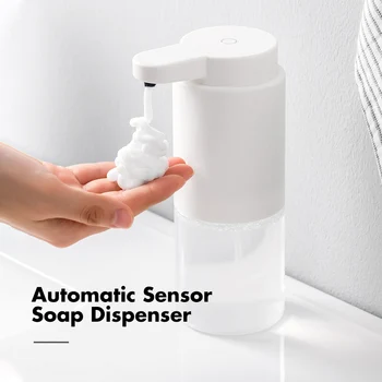 280ml Rechargeable Liquid Soap Dispensers Automatic Sensor Soap Dispenser Bathroom Hand Washing Infrared induction USB Cable
280ml Rechargeable Liquid Soap Dispensers Automatic Sensor Soap Dispenser Bathroom Hand Washing Infrared induction USB Cable