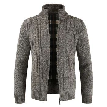 Zip Up Knitted Sweater Cardigan Stand Collar Men Sweater Coat Men Clothing Sweater Jacket Vintage Knitwear Tops Autumn Cardigan
Zip Up Knitted Sweater Cardigan Stand Collar Men Sweater Coat Men Clothing Sweater Jacket Vintage Knitwear Tops Autumn Cardigan