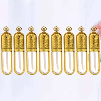 10pcs Lip Gloss Bottles Empty Lip Gloss Tube Lip Glaze Bottles Empty Lip Gloss Containers Daily Use Gold 5ml refillable bottles
10pcs Lip Gloss Bottles Empty Lip Gloss Tube Lip Glaze Bottles Empty Lip Gloss Containers Daily Use Gold 5ml refillable bottles