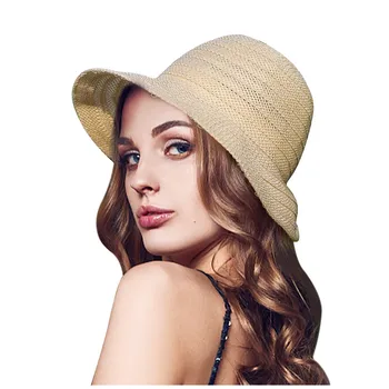 Women'S Beach Straw Hats Women'S Fashion Casual Korean Version Sunscreen Sun Hats 2020 Summer New Holiday Style Beach Hats #YL5
Women'S Beach Straw Hats Women'S Fashion Casual Korean Version Sunscreen Sun Hats 2020 Summer New Holiday Style Beach Hats #YL5