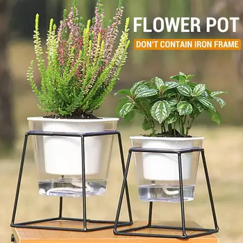 Square Transparent Plant Grow Basin Flowerpot Creative Economic Self Watering Office Baskets Hydroponic Plants White Garden Pot
Square Transparent Plant Grow Basin Flowerpot Creative Economic Self Watering Office Baskets Hydroponic Plants White Garden Pot