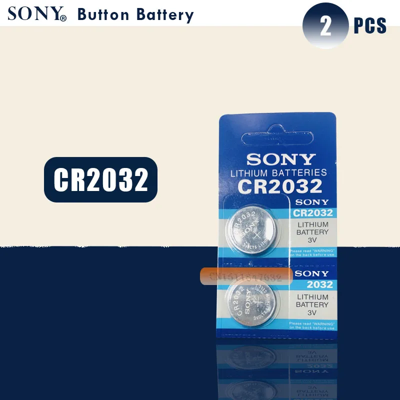 2pcs SONY Original cr2032 Button Cell Batteries 3V Coin Lithium Battery For Watch Remote Control Calculator cr2032
2pcs SONY Original cr2032 Button Cell Batteries 3V Coin Lithium Battery For Watch Remote Control Calculator cr2032