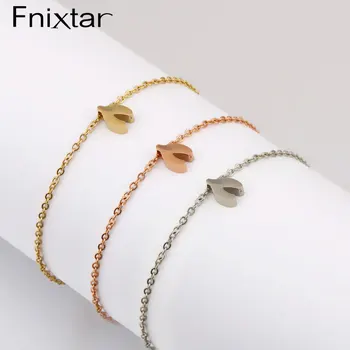 Fnixtar 20Pcs/Lot 15/18cm Wishbone Bracelets With 6cm Extend Chain Mirror Polish Stainless Steel Bracelets Foot Anklet Leg Chain
Fnixtar 20Pcs/Lot 15/18cm Wishbone Bracelets With 6cm Extend Chain Mirror Polish Stainless Steel Bracelets Foot Anklet Leg Chain