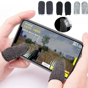 Anti-Slip Mobile Finger Sleeve Breathable Finger Cots Sweatproof Fingerstall 1pair Phone Game Controller Joystick Manga Del Dedo
Anti-Slip Mobile Finger Sleeve Breathable Finger Cots Sweatproof Fingerstall 1pair Phone Game Controller Joystick Manga Del Dedo