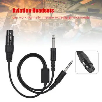5-Pin Aviation Headphone Adapter Cable Made ABS Material Stable And Durable Used For RA Airbus XLR To GA Double Plug
5-Pin Aviation Headphone Adapter Cable Made ABS Material Stable And Durable Used For RA Airbus XLR To GA Double Plug