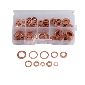 200pcs O Shape With Box Assortment Set Sealing Gasket Copper Ring Oil Seal Gasket Wear Resistant Auto Supplies
200pcs O Shape With Box Assortment Set Sealing Gasket Copper Ring Oil Seal Gasket Wear Resistant Auto Supplies