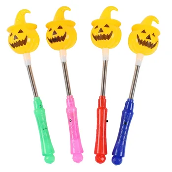 Party Halloween Pumpkins Glow Stick Flashing Hand Stick Springs Glow Sticks Emitting Funny Pumpkin LED Light
Party Halloween Pumpkins Glow Stick Flashing Hand Stick Springs Glow Sticks Emitting Funny Pumpkin LED Light