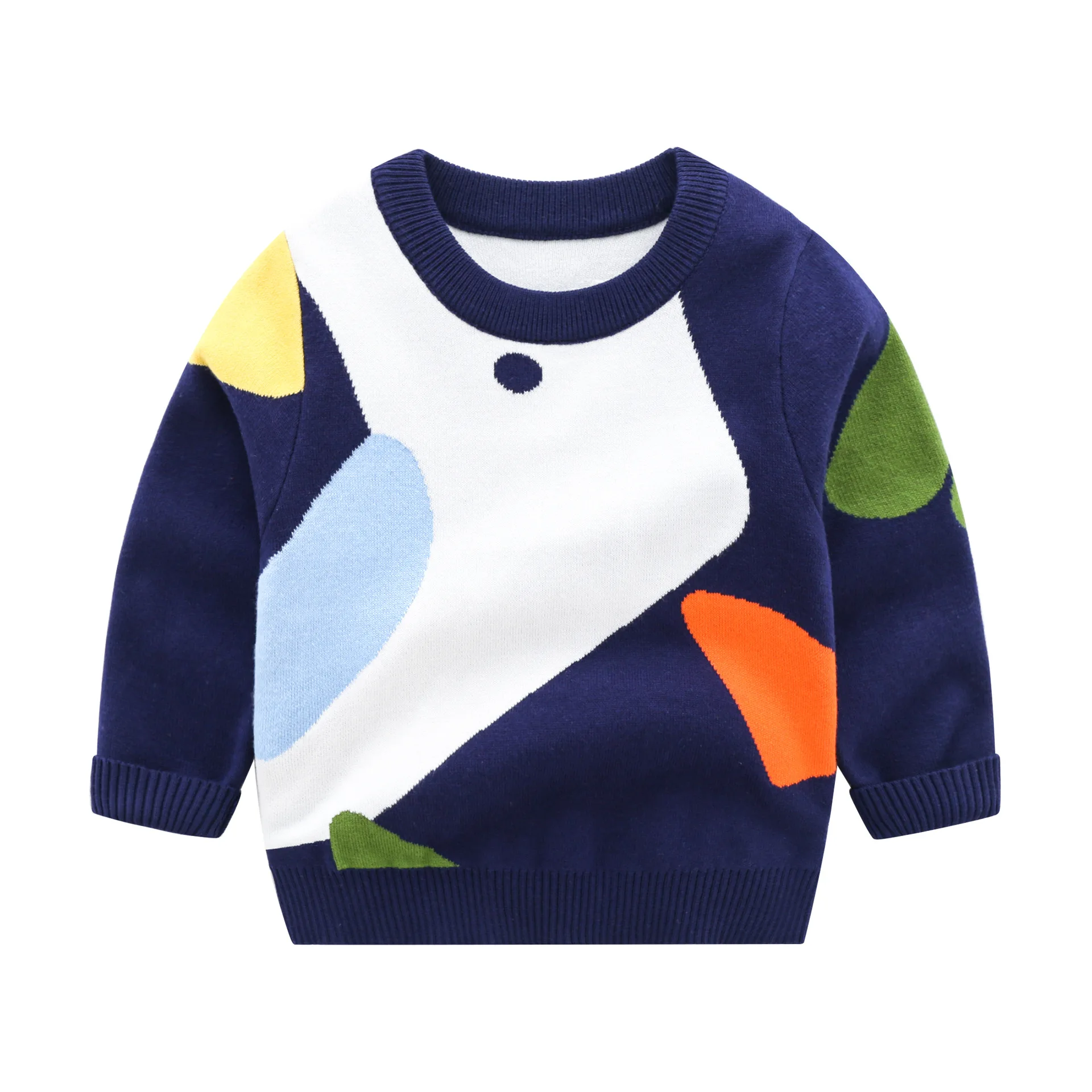 Kids Boys Girls Knit Sweater Toddler Cartoon Fashion Clothing Long Sleeve O-neck Casual Patchwork Kids Sweaters For 1-6 year Old
Kids Boys Girls Knit Sweater Toddler Cartoon Fashion Clothing Long Sleeve O-neck Casual Patchwork Kids Sweaters For 1-6 year Old