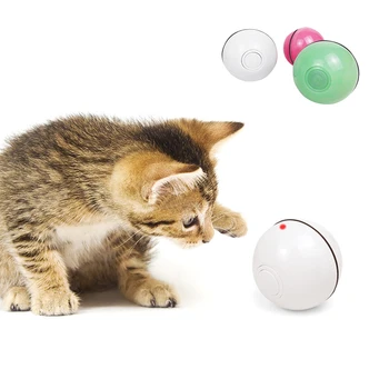 Smart Interactive Cat Toy USB Rechargeable Led Light 360 Degree Self Rotating Ball Pets Playing Toys Motion Activated Pet Balls
Smart Interactive Cat Toy USB Rechargeable Led Light 360 Degree Self Rotating Ball Pets Playing Toys Motion Activated Pet Balls