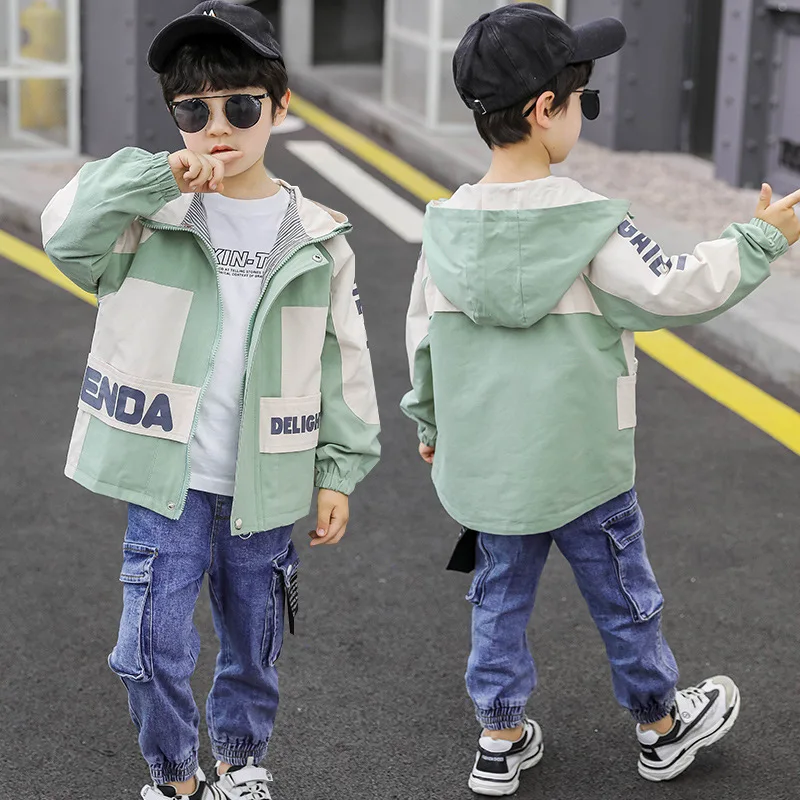 22186 BOY'S Coat 2020 Spring New Style Versatile Western Style Korean-style Children Gray Printed Letter Trench Coat
22186 BOY'S Coat 2020 Spring New Style Versatile Western Style Korean-style Children Gray Printed Letter Trench Coat