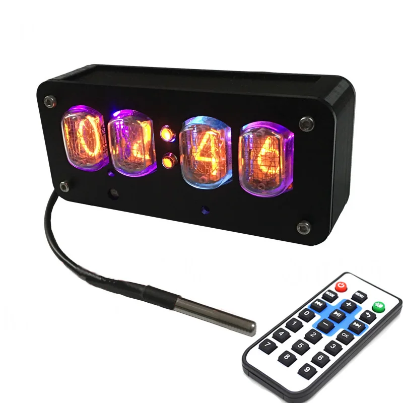 Induction Switch IN12 Glow Tube Clock Quasi-glow Clock 4-bit Integrated Glow Clock with GPS
Induction Switch IN12 Glow Tube Clock Quasi-glow Clock 4-bit Integrated Glow Clock with GPS