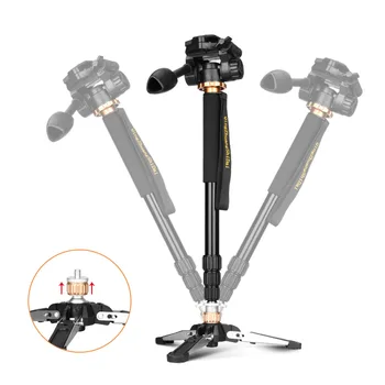 QZSD-Q158S Monopod kit base can connect with the mini tripod directly with Q01 Handle head
QZSD-Q158S Monopod kit base can connect with the mini tripod directly with Q01 Handle head