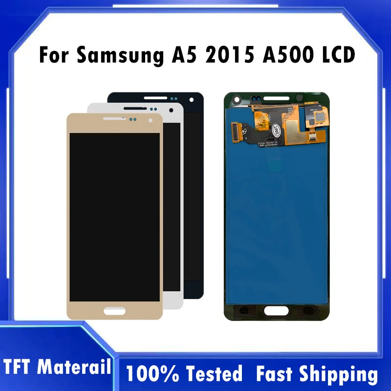 Сменный ЖК-дисплей с сенсорным экраном и дигитайзером в сборе для Samsung Galaxy A5 2015 A500
