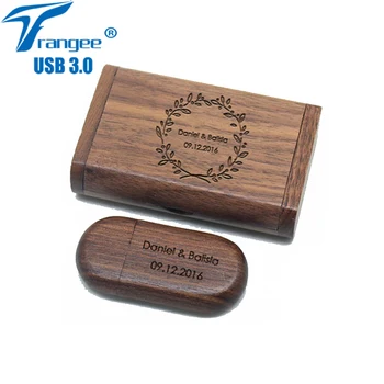 20PCS/LOT Oval Walnut USB flash drive 32GB Pen Drive USB 3.0 memory stick Pendive Wooden box for Wedding gifts
20PCS/LOT Oval Walnut USB flash drive 32GB Pen Drive USB 3.0 memory stick Pendive Wooden box for Wedding gifts