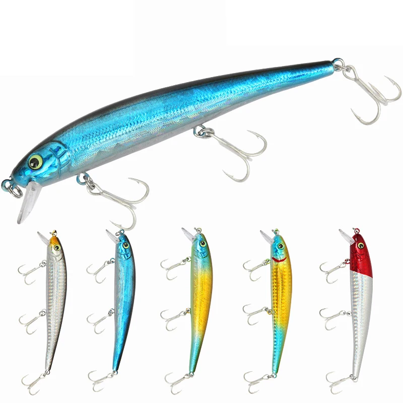 Fishing Lures 6 Fish Hooks Artificial Bait Fishing Lure Minnow Wobbler Fishing Topwater Swimbait 13cm/20g Lake Leurre Souple Mer
Fishing Lures 6 Fish Hooks Artificial Bait Fishing Lure Minnow Wobbler Fishing Topwater Swimbait 13cm/20g Lake Leurre Souple Mer
