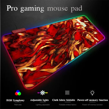 Yuzuoan XXL RGB Mousepad Rebellious Lu Luxiu HD Office Keyboard Pad LED Colorful Lighting Oversized RGB Gaming Mouse Pad 90X40X4
Yuzuoan XXL RGB Mousepad Rebellious Lu Luxiu HD Office Keyboard Pad LED Colorful Lighting Oversized RGB Gaming Mouse Pad 90X40X4