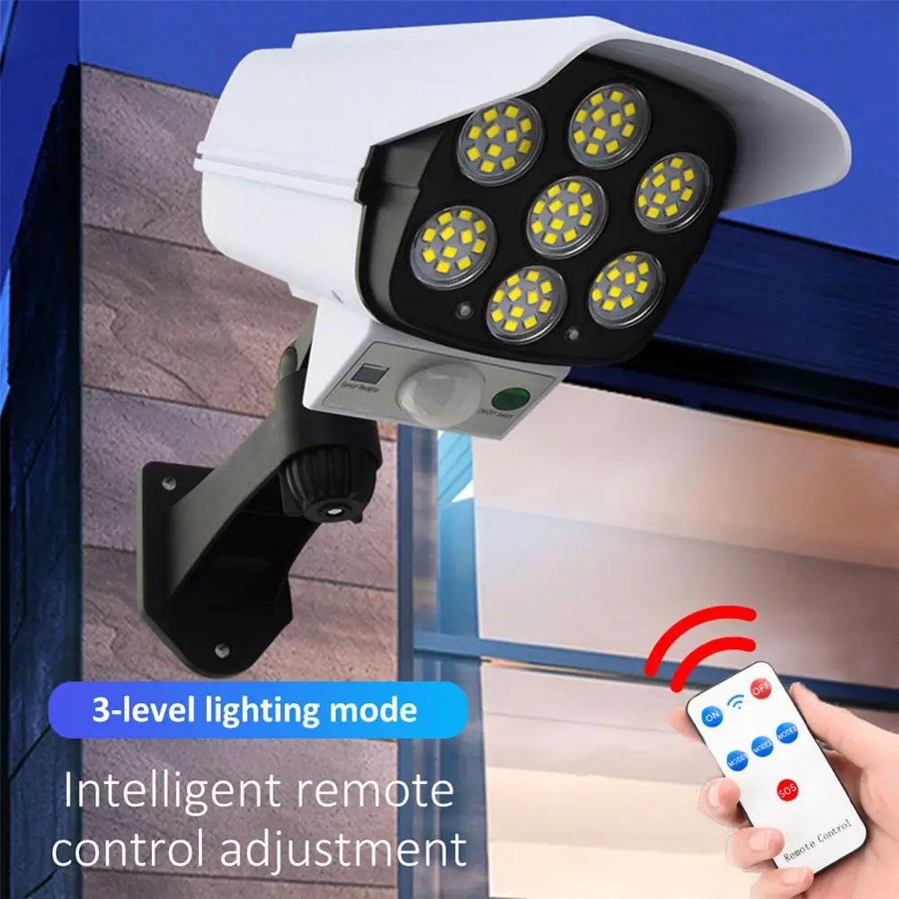 Solar Wall Lamp Simulation Surveillance Fake Outdoor CCTV Camera with Motion Sensor Detection Light Human Garden Lamp Spotlight
Solar Wall Lamp Simulation Surveillance Fake Outdoor CCTV Camera with Motion Sensor Detection Light Human Garden Lamp Spotlight